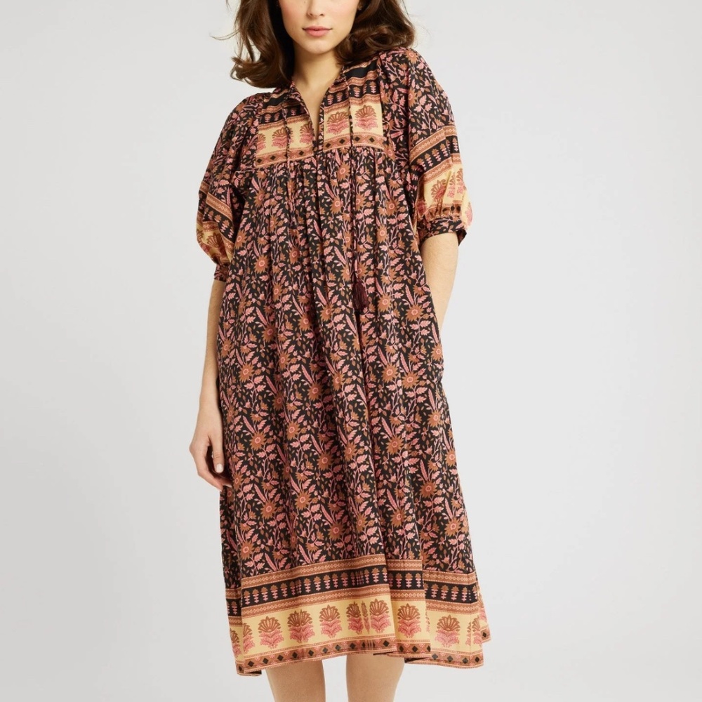 Mille Saffron Dress Fiore